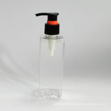 380ml square bottle with disco cap or lotion pump